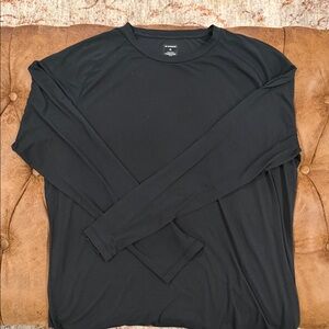 Banana Republic Men's Black Long Sleeve Shirt